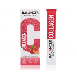 Напиток Balancer Collagen со вкусом «Клюква — морошка», 10 стиков